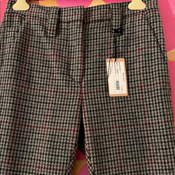 ❤️ NWT MIU-MIU Ardesia Shetland Wool Pants - Picture 3 of 7